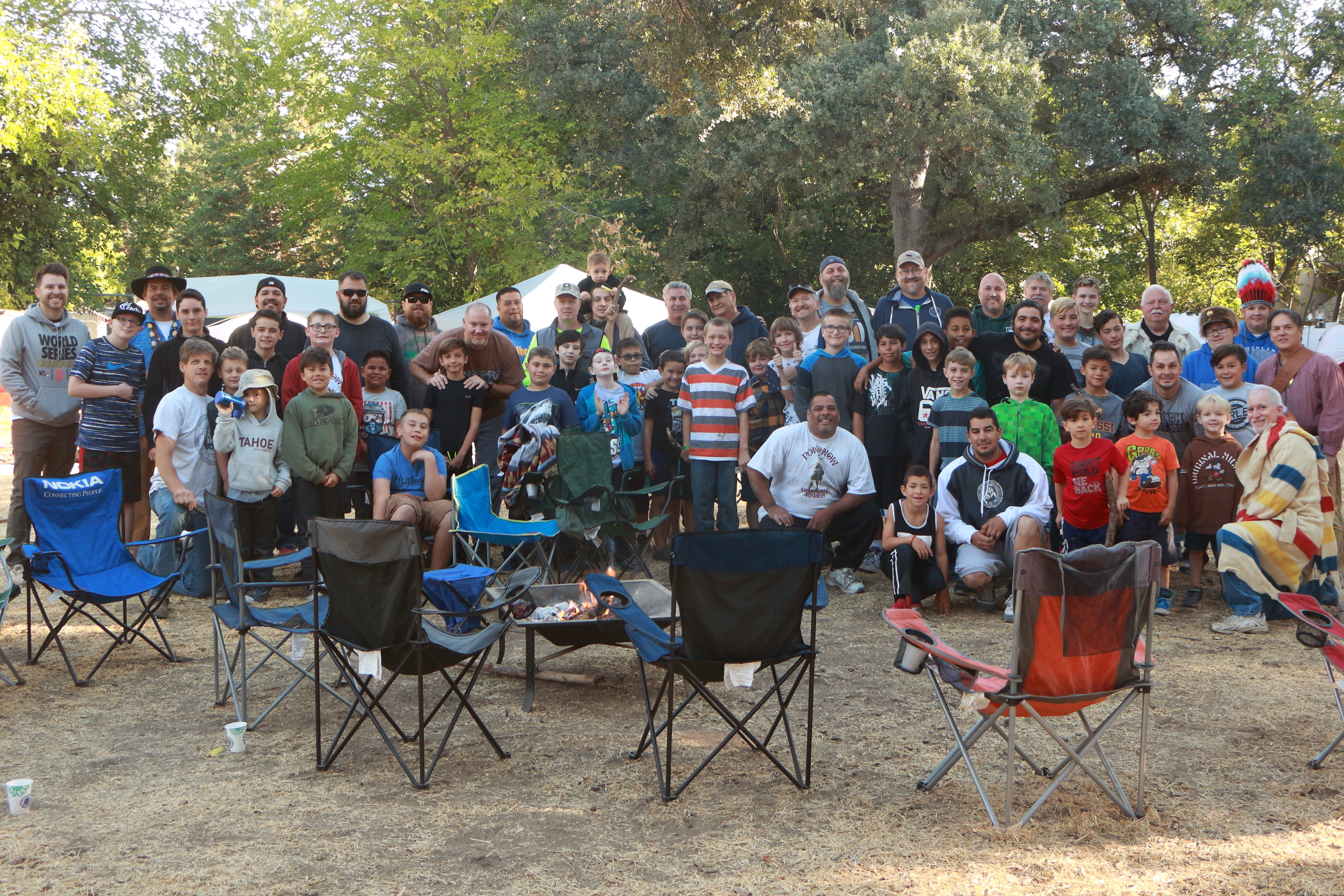 Group Picture 2017 Father-Son Camp